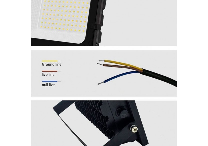 Projecteur LED 200W puces Philips IP65 - B1853-BF - Barcelona LED Projecteur LED 200W puces Philips IP65 - B1853-BF - Barcelona LED