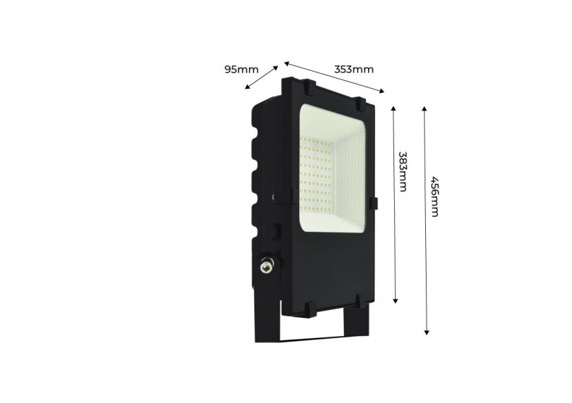 Projecteur LED 200W puces Philips IP65 - B1853-BF - Barcelona LED Projecteur LED 200W puces Philips IP65 - B1853-BF - Barcelona LED