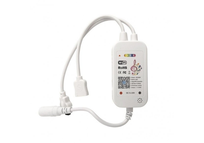 Kit ruban LED RGB musical WiFi Smart Alexa/Google Home - B1614-WIFI - Barcelona LED Kit ruban LED RGB musical WiFi Smart Alexa/Google Home - B1614-WIFI - Barcelona LED