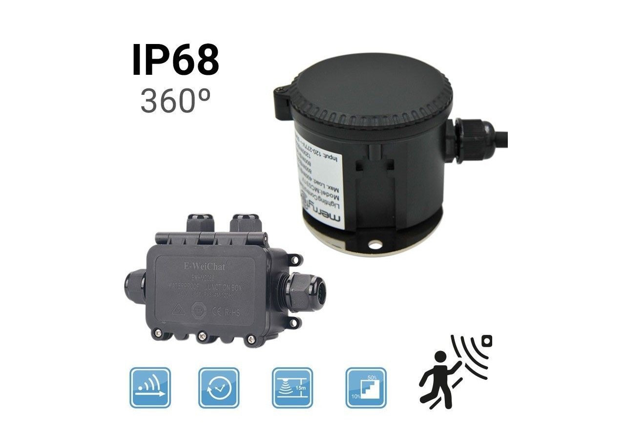 Détecteur de mouvement Merrytek 1-10V MC054V - MC054V - Barcelona LED