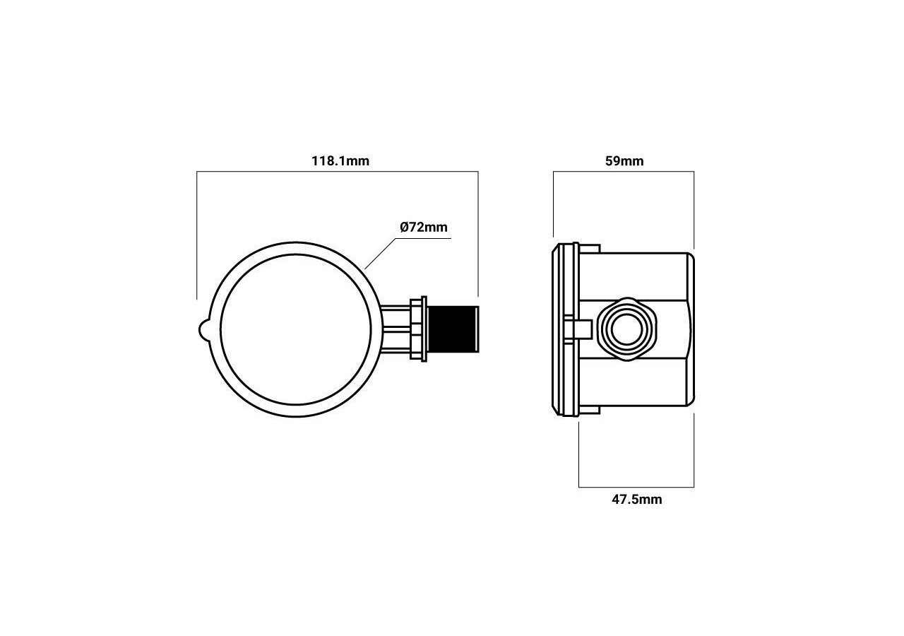 Détecteur de mouvement Merrytek 1-10V MC054V - MC054V - Barcelona LED