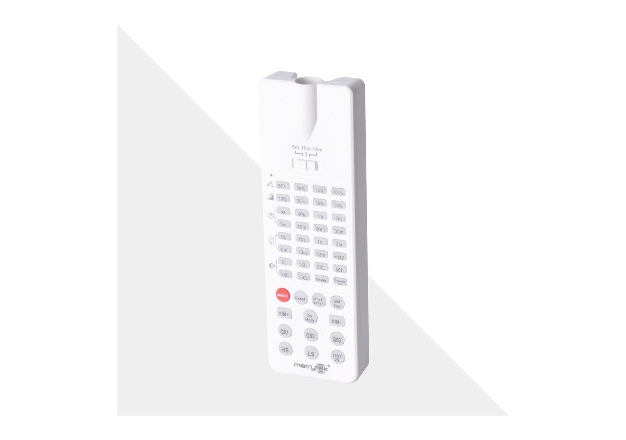 Télécommande IR Merrytek pour capteur de suspension industrielle B8137 - B8137-CONTROL - Barcelona LED