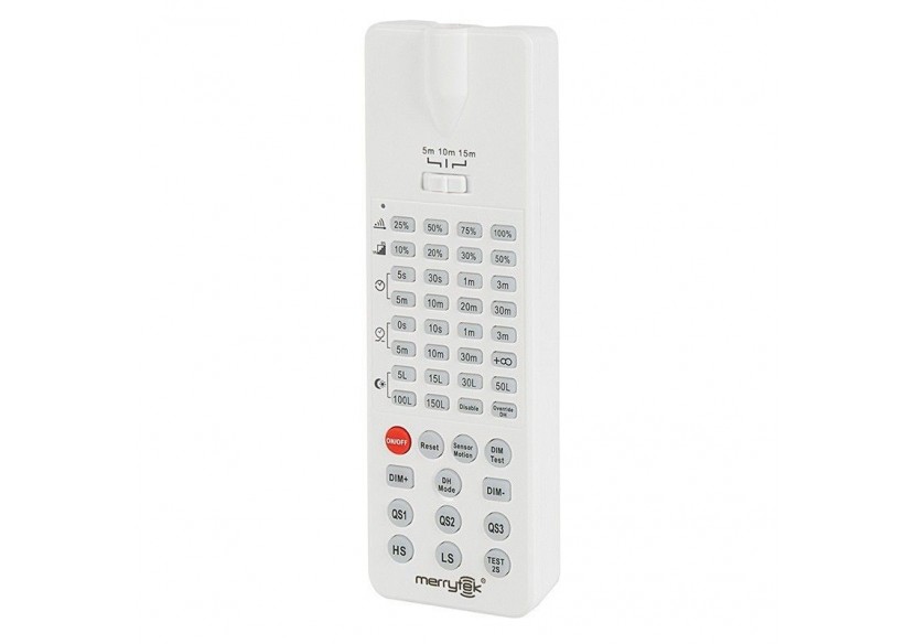 Télécommande IR Merrytek pour capteur de suspension industrielle B8137 - B8137-CONTROL - Barcelona LED Télécommande IR Merrytek pour capteur de suspension industrielle B8137 - B8137-CONTROL - Barcelona LED