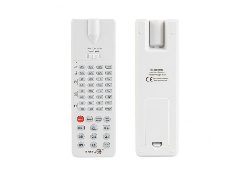 Télécommande IR Merrytek pour capteur de suspension industrielle B8137 - B8137-CONTROL - Barcelona LED Télécommande IR Merrytek pour capteur de suspension industrielle B8137 - B8137-CONTROL - Barcelona LED