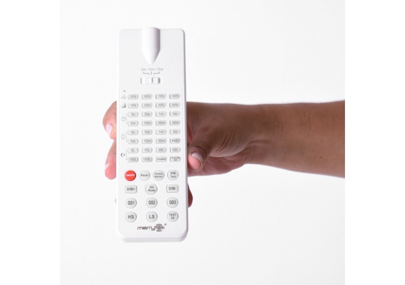 Télécommande IR Merrytek pour capteur de suspension industrielle B8137 - B8137-CONTROL - Barcelona LED Télécommande IR Merrytek pour capteur de suspension industrielle B8137 - B8137-CONTROL - Barcelona LED