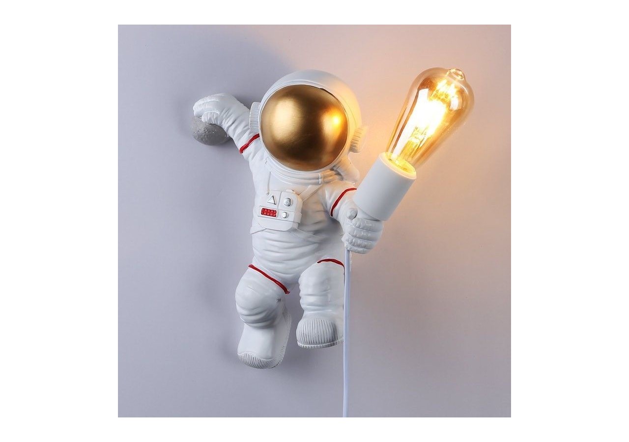Lampe murale astronaute "Conrad" - L4035-P - Barcelona LED