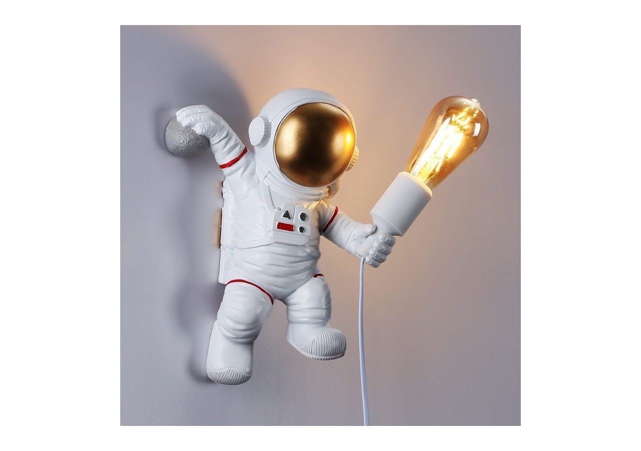 Lampe murale astronaute "Conrad" - L4035-P - Barcelona LED