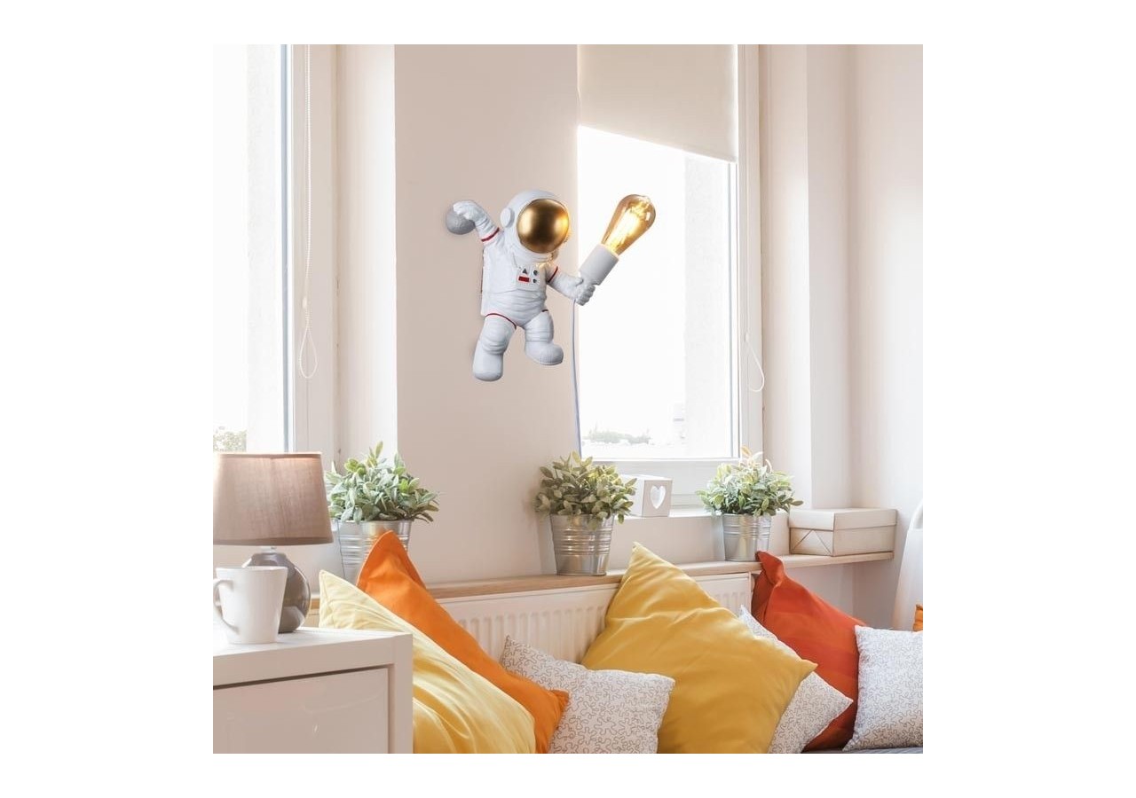 Lampe murale astronaute "Conrad" - L4035-P - Barcelona LED