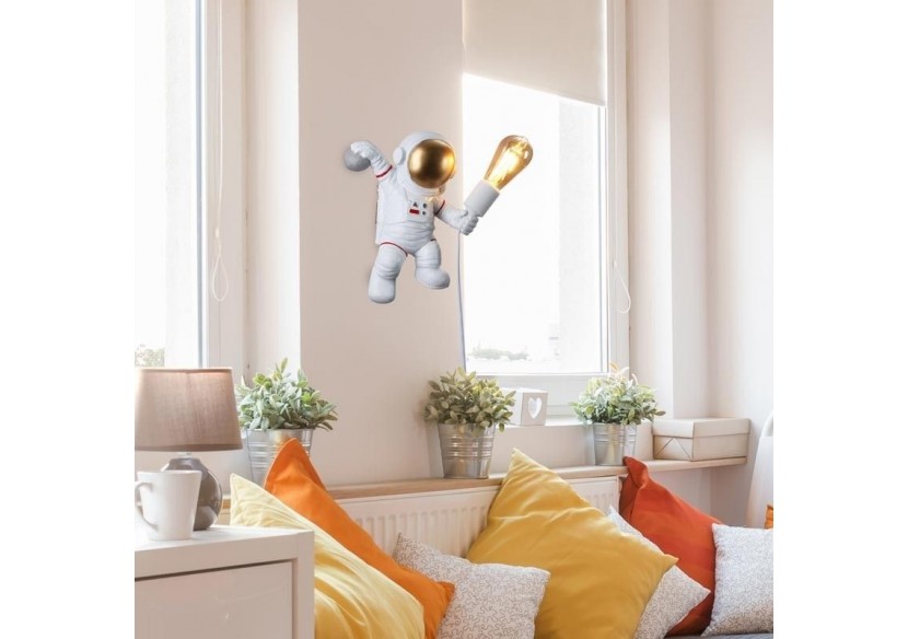 Lampe murale astronaute "Conrad" - L4035-P - Barcelona LED