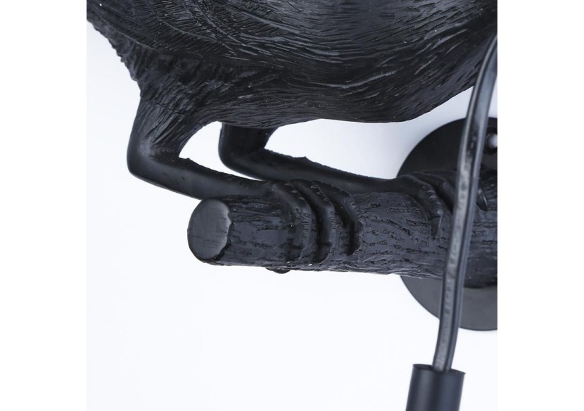 Applique design oiseau "Corb" en résine- Bird series - L4033-P - Barcelona LED