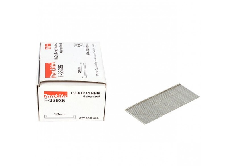 Clous brads T 16 Ga galvanisés