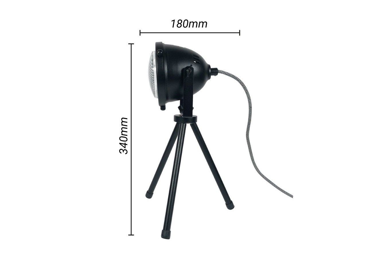 Lampe de table vintage métal "MOTT" - LV450-N - Barcelona LED