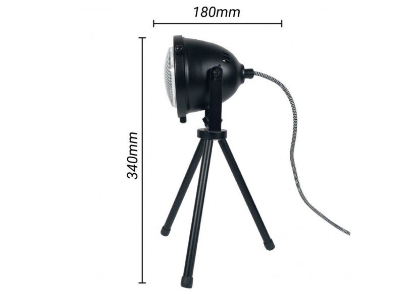 Lampe de table vintage métal "MOTT" - LV450-N - Barcelona LED