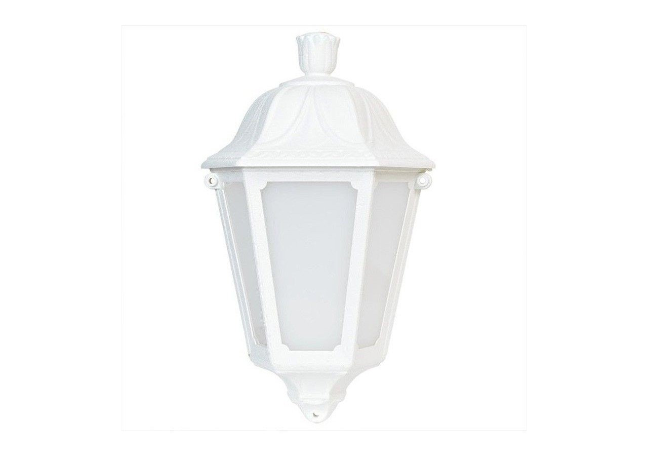 Demi-lanterne murale "Iesse" diffuseur opaque E27 IP55 - M22.000.000.WYE27 - Barcelona LED