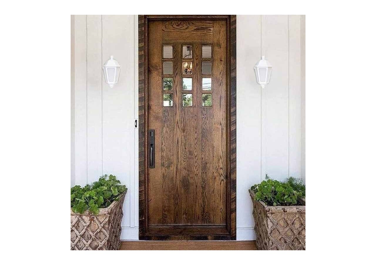 Demi-lanterne murale "Iesse" diffuseur opaque E27 IP55 - M22.000.000.WYE27 - Barcelona LED