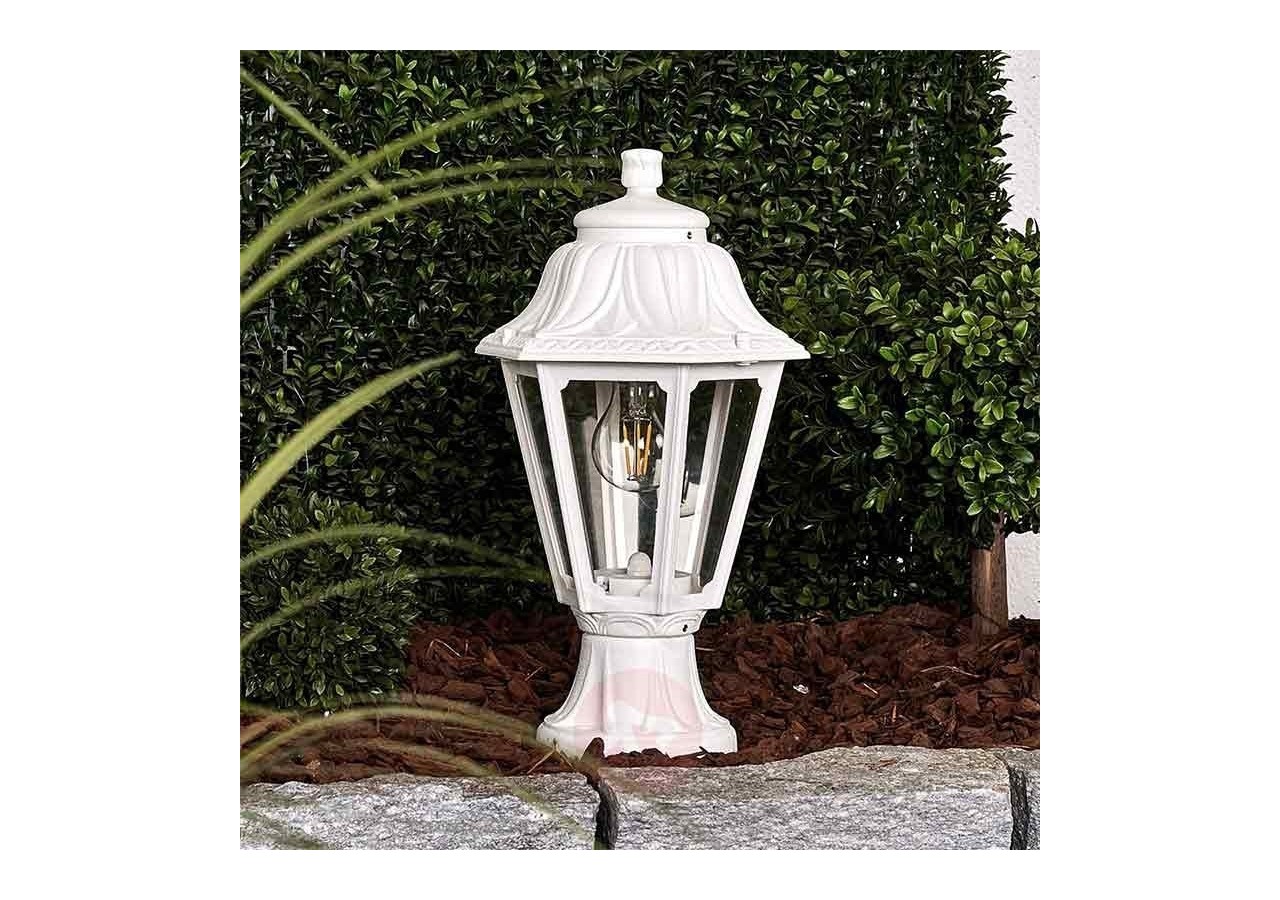 Lanterne sur pied "Mikrolot/Anna" E27 IP55 diffuseur transparent - E22.110.000.WXE27 - Barcelona LED