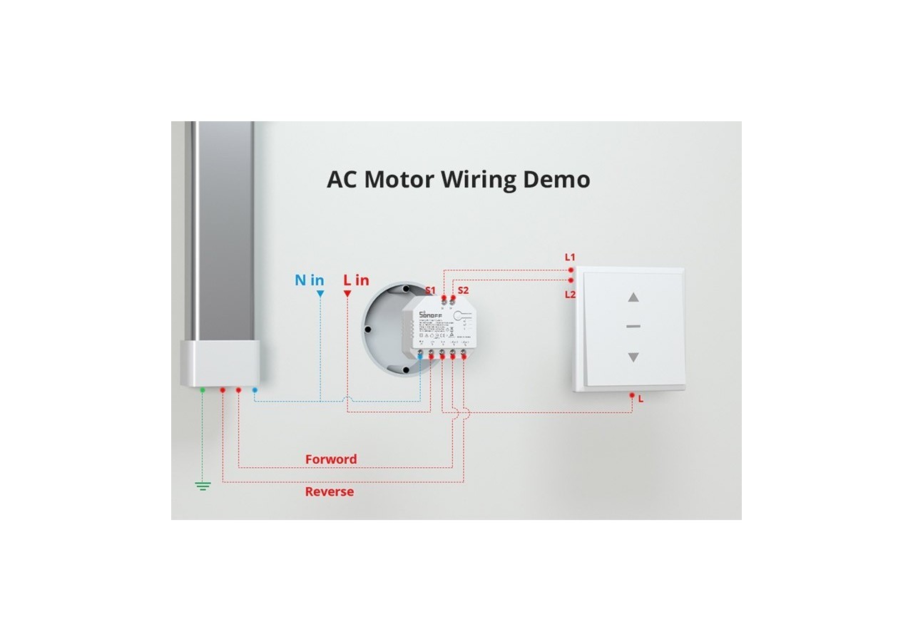 Interrupteur intelligent Wifi programmable Smart Light | SONOFF - DUALR3 - SONOFFDUALR3 - Barcelona LED