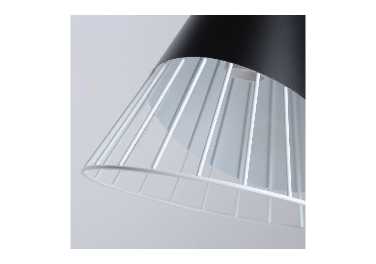 Suspension scandinave en métal et en bois "Ador" - LN1202-N - Barcelona LED