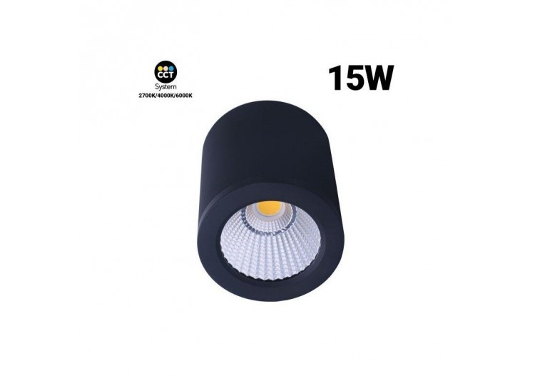 Applique plafond CCT mini "Gess" COB 15W IP54 - L6001-N-CCT - Barcelona LED