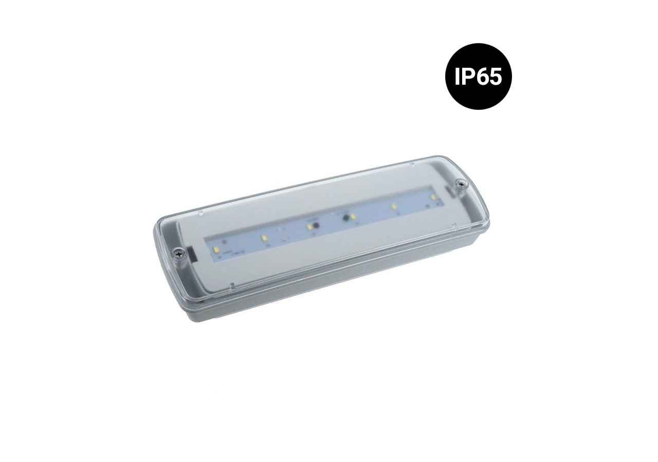 Bloc de secours LED étanche IP65 3W 3h d'autonomie - K_B1055 - Barcelona LED
