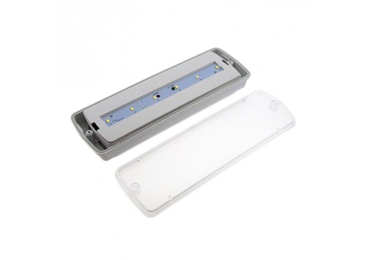 Bloc de secours LED étanche IP65 3W 3h d'autonomie - K_B1055 - Barcelona LED 2