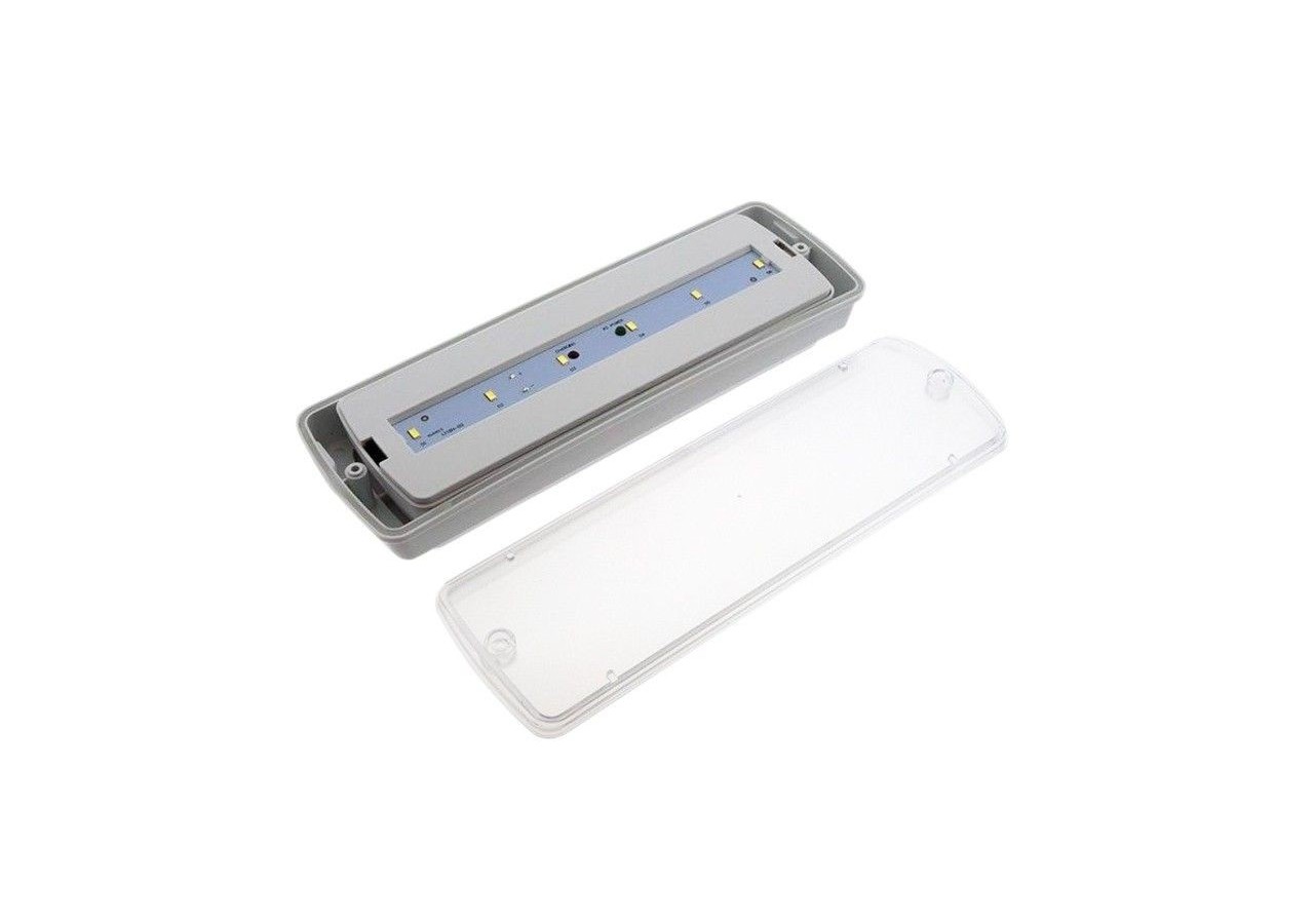 Bloc de secours LED étanche IP65 3W 3h d'autonomie - K_B1055 - Barcelona LED