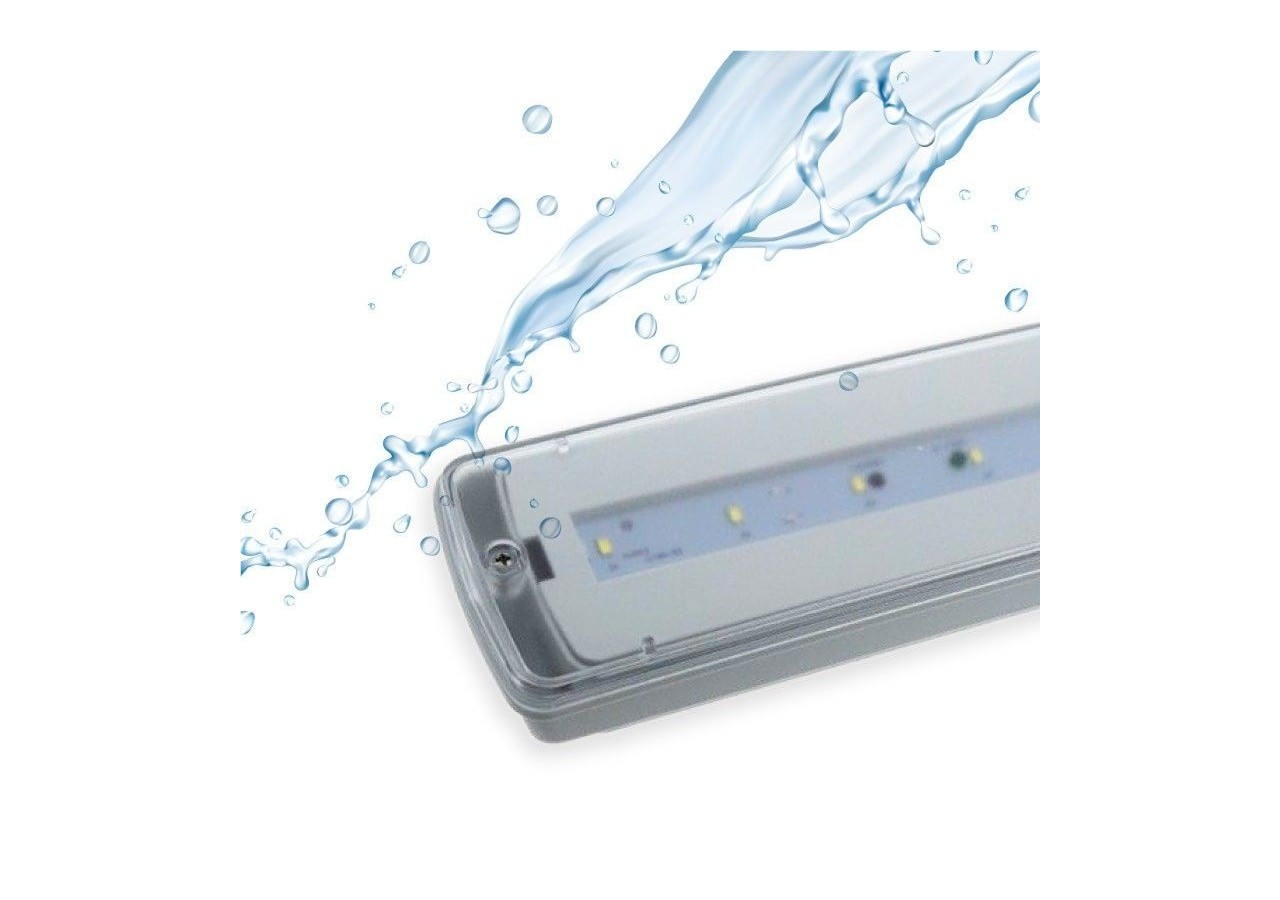 Bloc de secours LED étanche IP65 3W 3h d'autonomie - K_B1055 - Barcelona LED