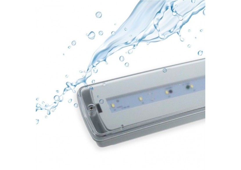 Bloc de secours LED étanche IP65 3W 3h d'autonomie - K_B1055 - Barcelona LED Bloc de secours LED étanche IP65 3W 3h d'autonomie - K_B1055 - Barcelona LED