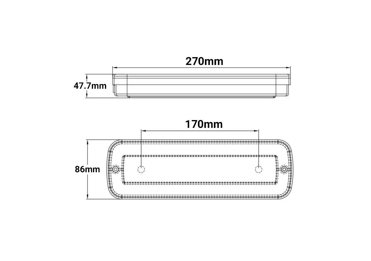 Bloc de secours LED étanche IP65 3W 3h d'autonomie - K_B1055 - Barcelona LED