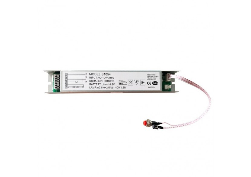 Kit de conversion en bloc de secours pour luminaire LED - Max. 45W - B1054 - Barcelona LED Kit de conversion en bloc de secours pour luminaire LED - Max. 45W - B1054 - Barcelona LED