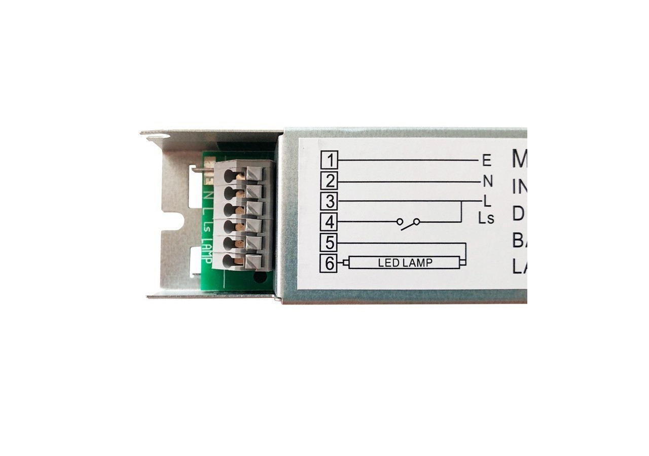 Kit de conversion en bloc de secours pour luminaire LED - Max. 45W - B1054 - Barcelona LED