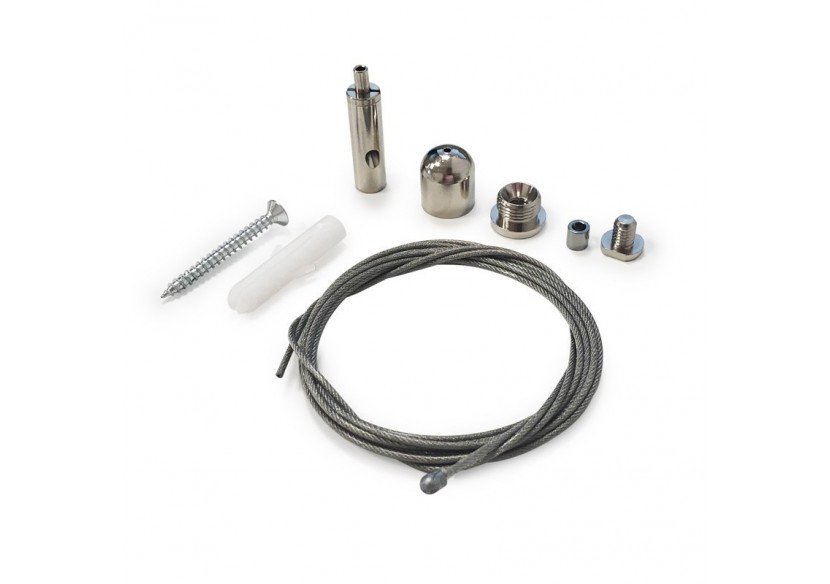 Kit de suspension pour profilé suspendu 23x8mm (1u) - BCOLGT40 - Barcelona LED