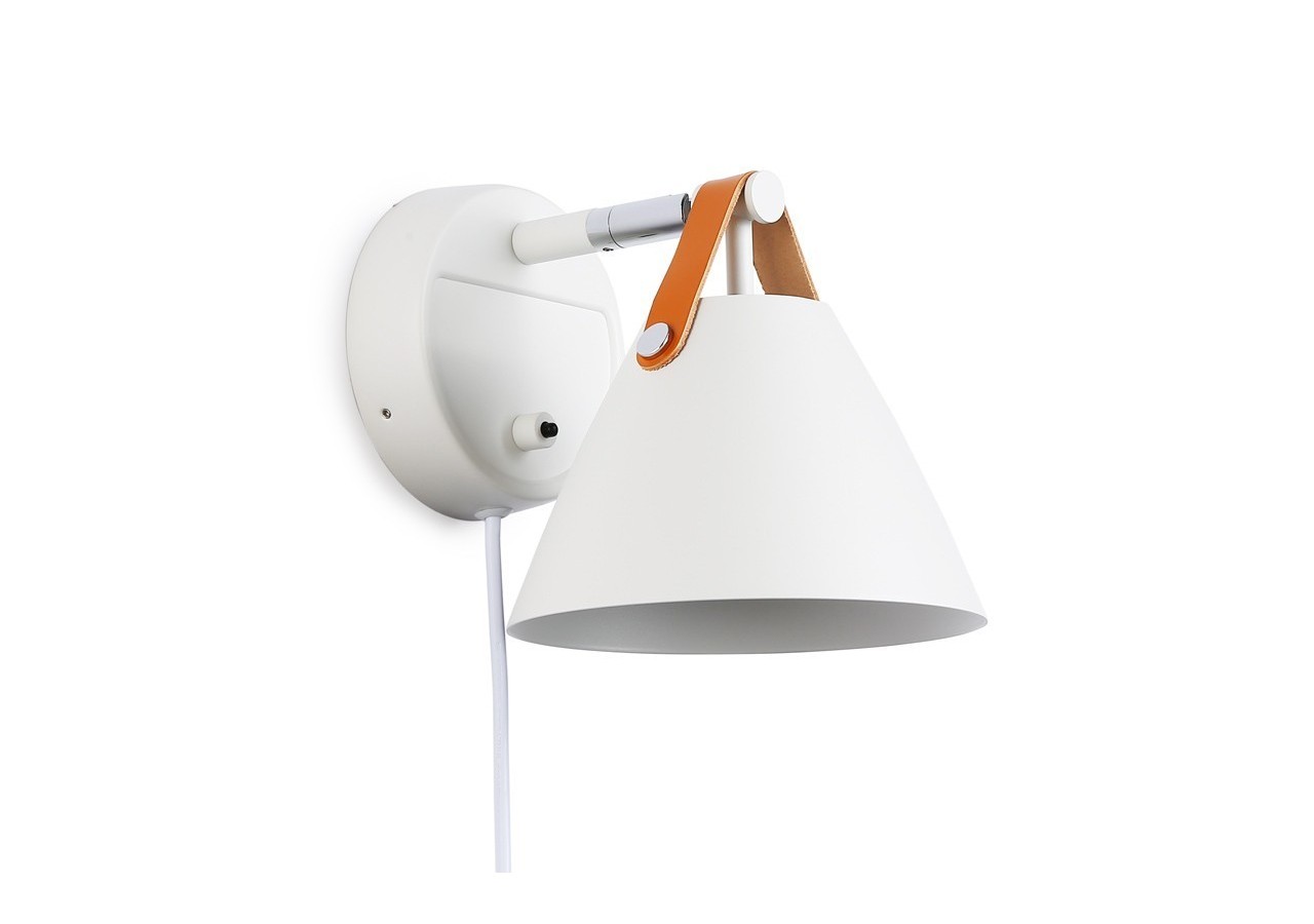 Applique murale "Ellen" avec interrupteur et prise - L3054-B - Barcelona LED