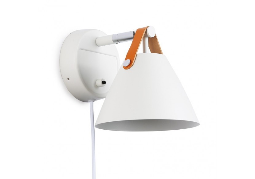 Applique murale "Ellen" avec interrupteur et prise - L3054-B - Barcelona LED Applique murale "Ellen" avec interrupteur et prise - L3054-B - Barcelona LED