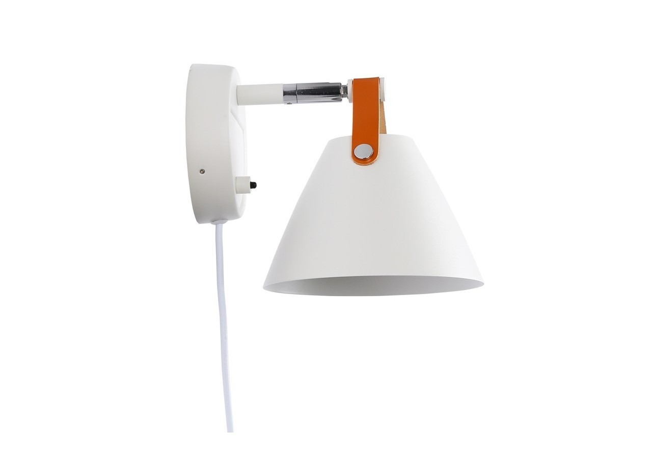 Applique murale "Ellen" avec interrupteur et prise - L3054-B - Barcelona LED
