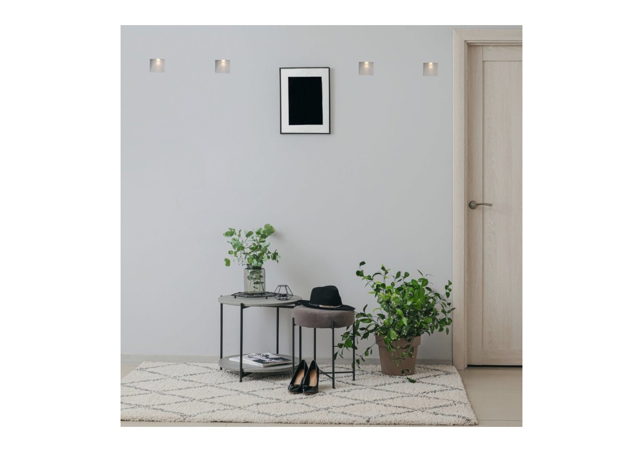 Applique murale encastrable d'intégration placoplâtre "MUR" 1W - B257 - Barcelona LED