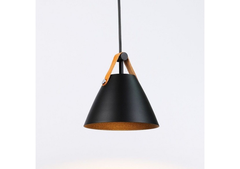 Suspension en cuir "Ellen - L3055-N - Barcelona LED Suspension en cuir "Ellen - L3055-N - Barcelona LED