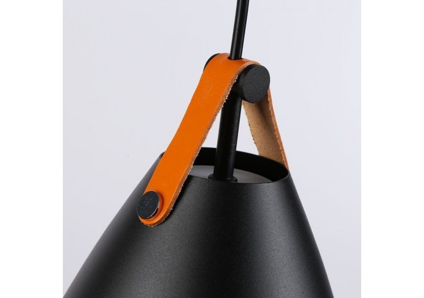 Suspension en cuir "Ellen - L3055-N - Barcelona LED Suspension en cuir "Ellen - L3055-N - Barcelona LED