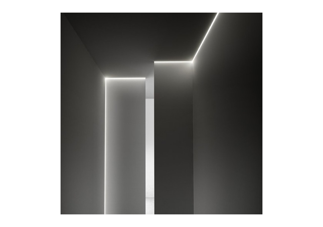 Profilé aluminium encastrable 18x12mm pour ruban LED 15mm - BPERFALP149 - Barcelona LED
