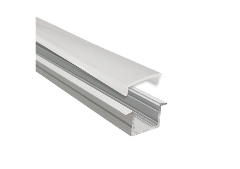 Profilé aluminium encastrable 18x12mm pour ruban LED 15mm - BPERFALP149 - Barcelona LED Profilé aluminium encastrable 18x12mm pour ruban LED 15mm - BPERFALP149 - Barcelona LED