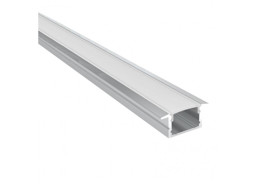 Profilé aluminium encastrable 18x12mm pour ruban LED 15mm - BPERFALP149 - Barcelona LED Profilé aluminium encastrable 18x12mm pour ruban LED 15mm - BPERFALP149 - Barcelona LED