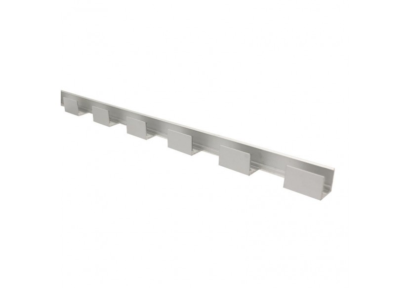 Profilé flexible en aluminium 16x10 mm pour étui en silicone - 2 mètres - BPERFLEX16X16-ML - Barcelona LED Profilé flexible en aluminium 16x10 mm pour étui en silicone - 2 mètres - BPERFLEX16X16-ML - Barcelona LED