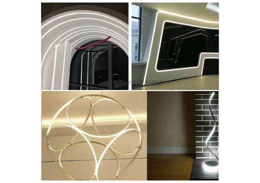Profilé flexible en aluminium 16x10 mm pour étui en silicone - 2 mètres - BPERFLEX16X16-ML - Barcelona LED Profilé flexible en aluminium 16x10 mm pour étui en silicone - 2 mètres - BPERFLEX16X16-ML - Barcelona LED