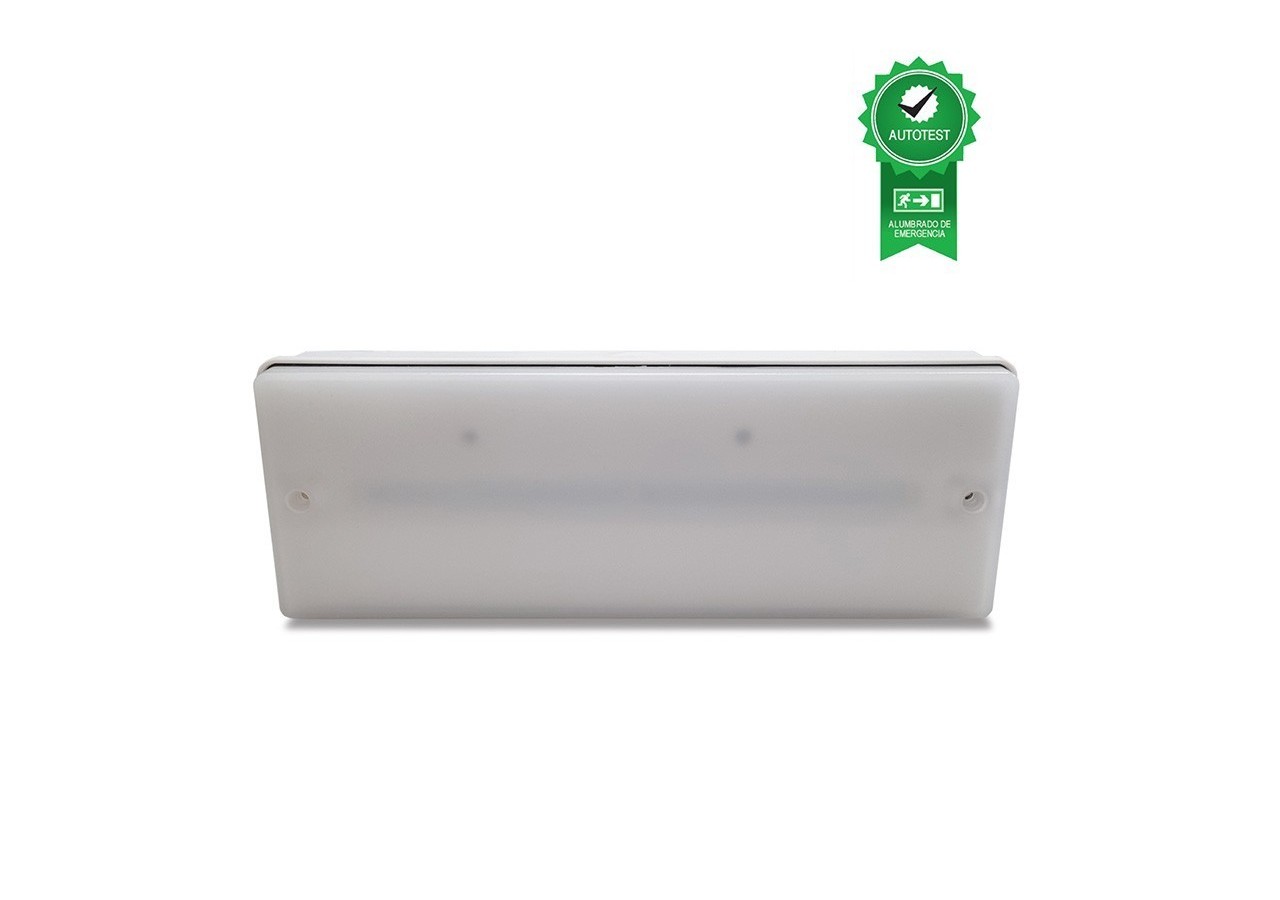 Bloc de secours LED REX MINI 60LM AUTOTEST IP65 - 8551040601-T - Barcelona LED
