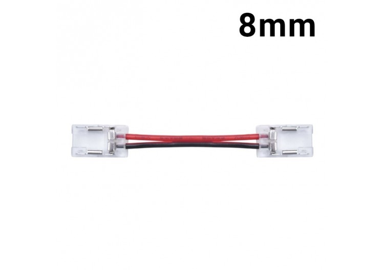 Connecteur de pontage ruban à ruban unicolore de 8 mm pour profilé - BCI8BXB-2W - Barcelona LED