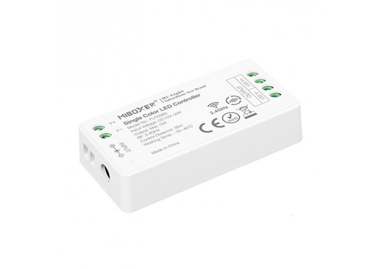 Contrôleur LED unicolore Mi Light DC12V-24V 2.4GHz - FUT036S - Barcelona LED