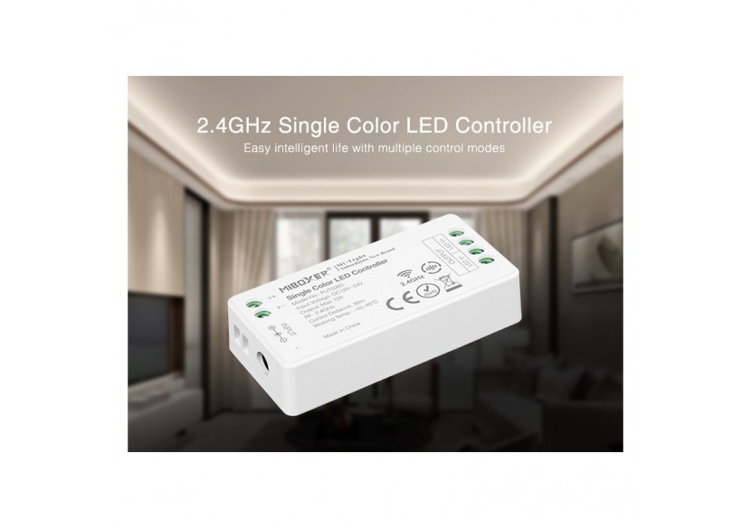 Contrôleur LED unicolore Mi Light DC12V-24V 2.4GHz - FUT036S - Barcelona LED Contrôleur LED unicolore Mi Light DC12V-24V 2.4GHz - FUT036S - Barcelona LED