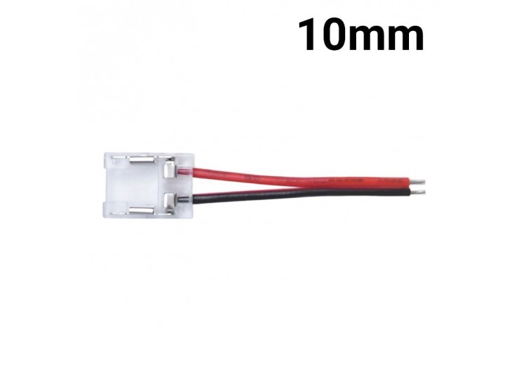 Connecteur cablé pour ruban LED COB 10mm IP20 - BCI10XB-2W - Barcelona LED