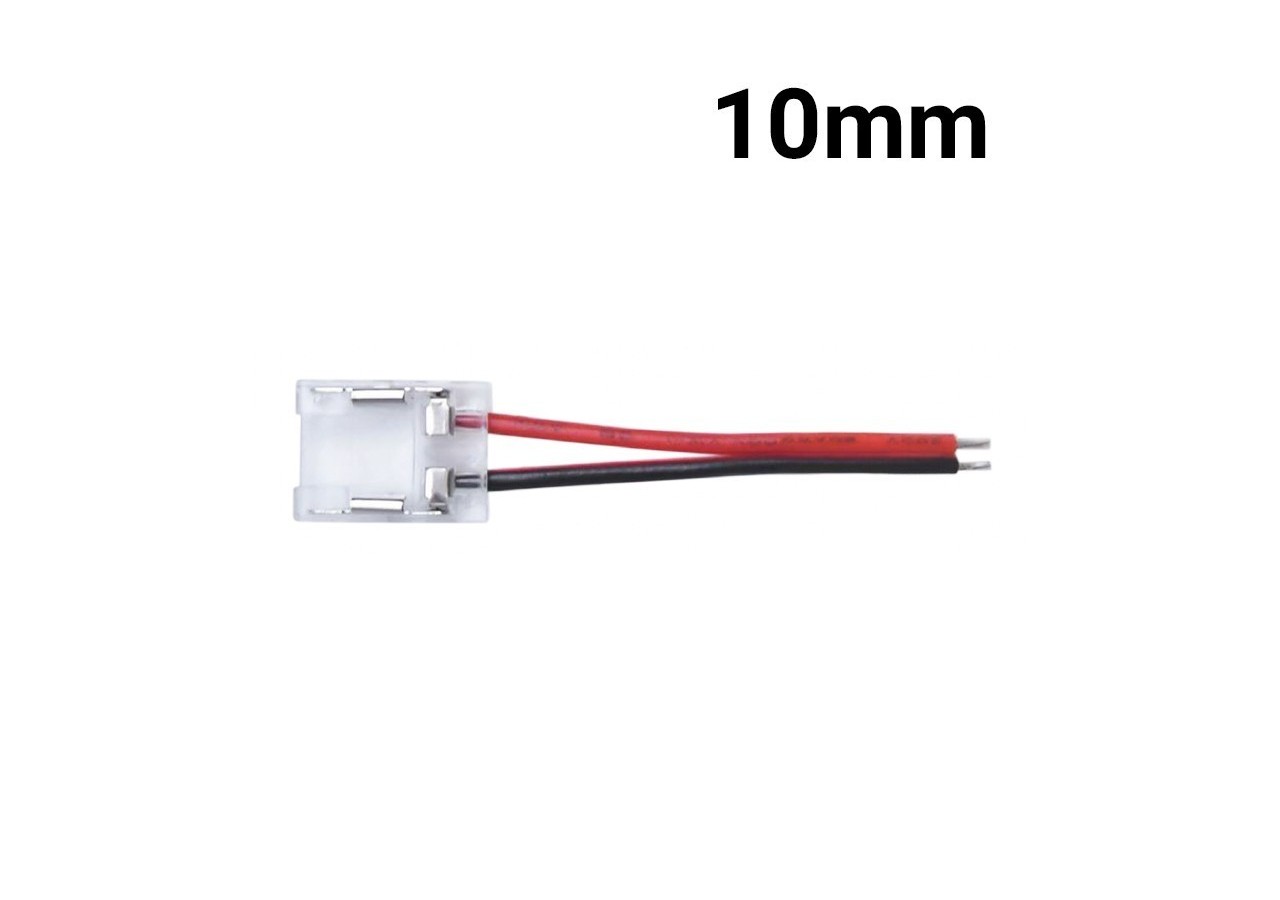 Connecteur cablé pour ruban LED COB 10mm IP20 - BCI10XB-2W - Barcelona LED