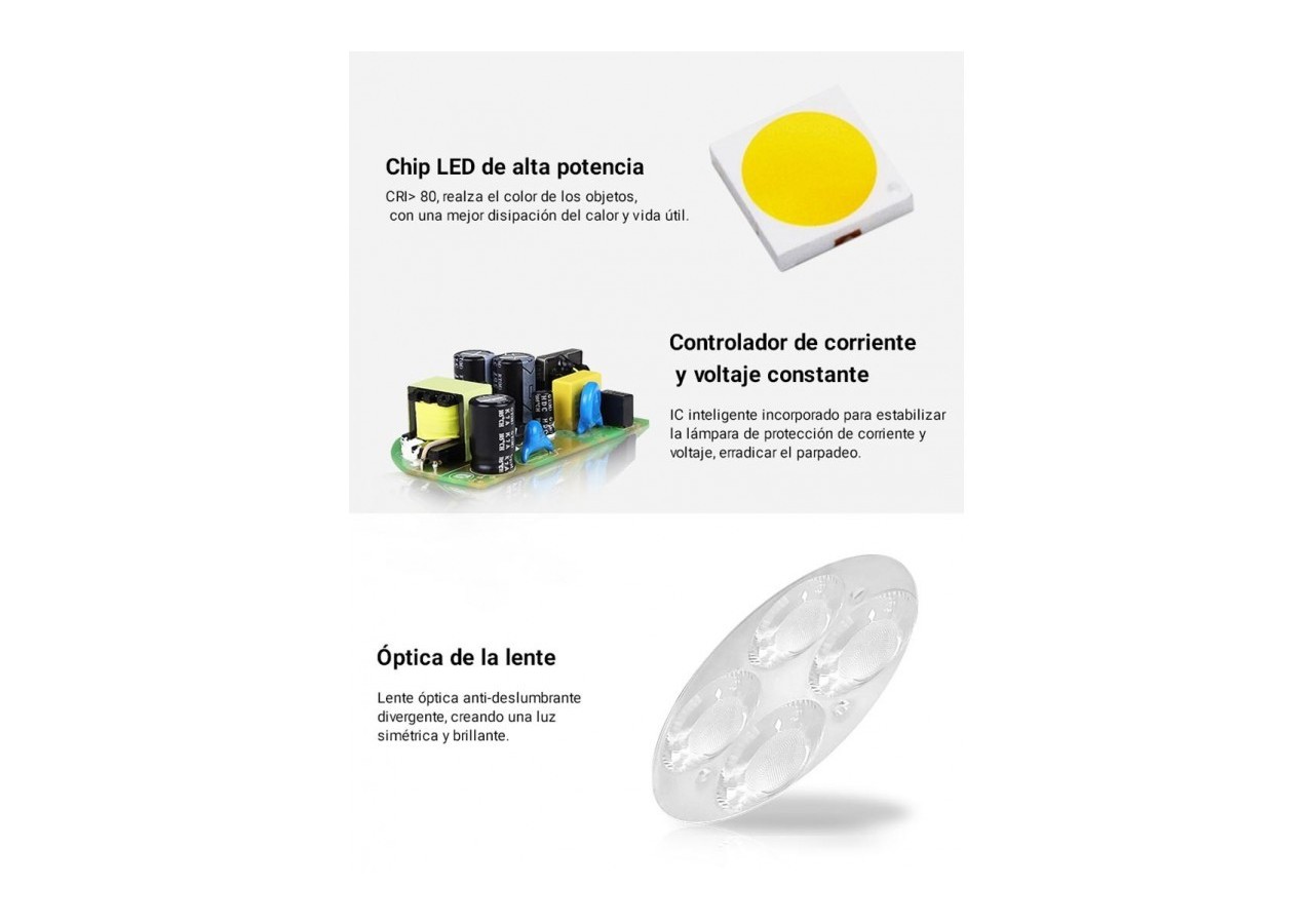 Projecteur LED 18W RGB+CCT contrôle par RF / WiFi - IP66 - FUTC09 - Barcelona LED